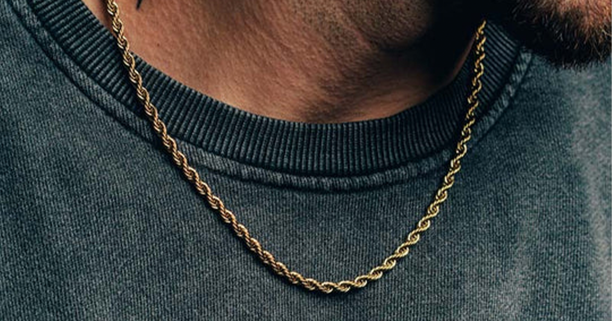 shop rope chain for men