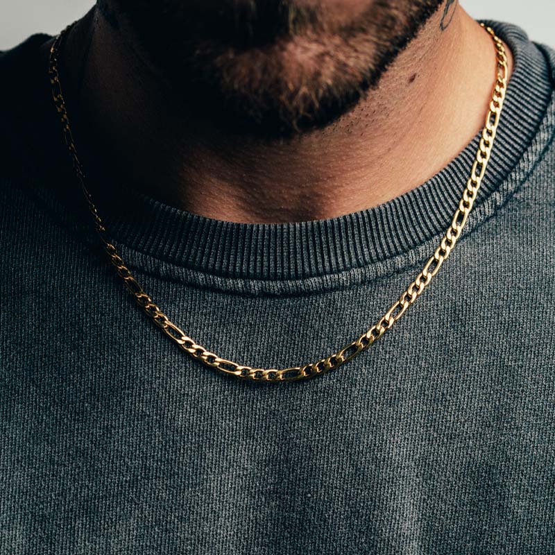 Gold Figaro Chain (5mm)