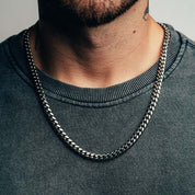 Signature Silver Cuban (8mm)