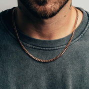 Rose Gold Cuban (5mm)