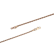Rose Gold Rope Chain (3mm) - Drip Or Drown