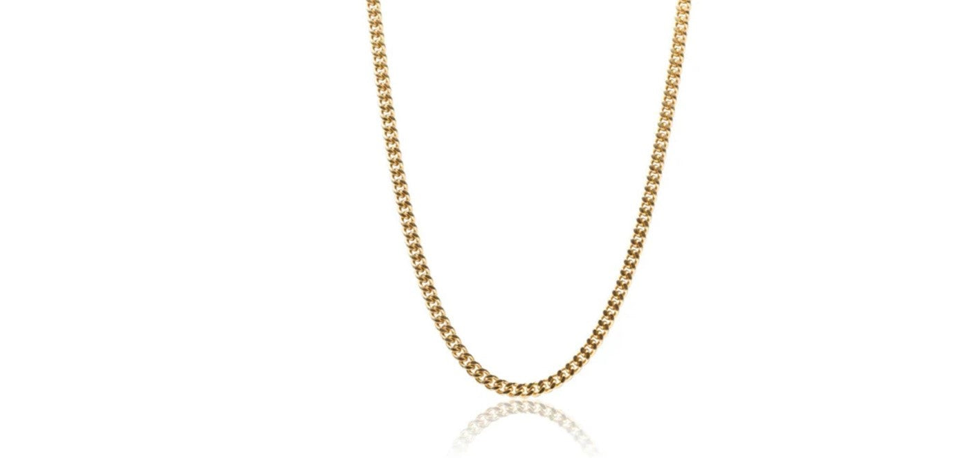 20-inch gold rope chain for men