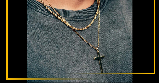 How a Gold Rope Chain with Cross Pendant Can Make Any Outfit Stand Out?