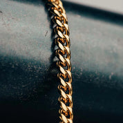 Gold Cuban Chain (3mm)