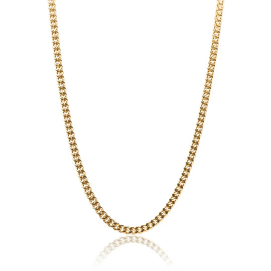 Gold Cuban Chain (3mm)