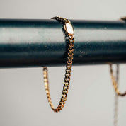 Gold Cuban Bracelet (5mm)