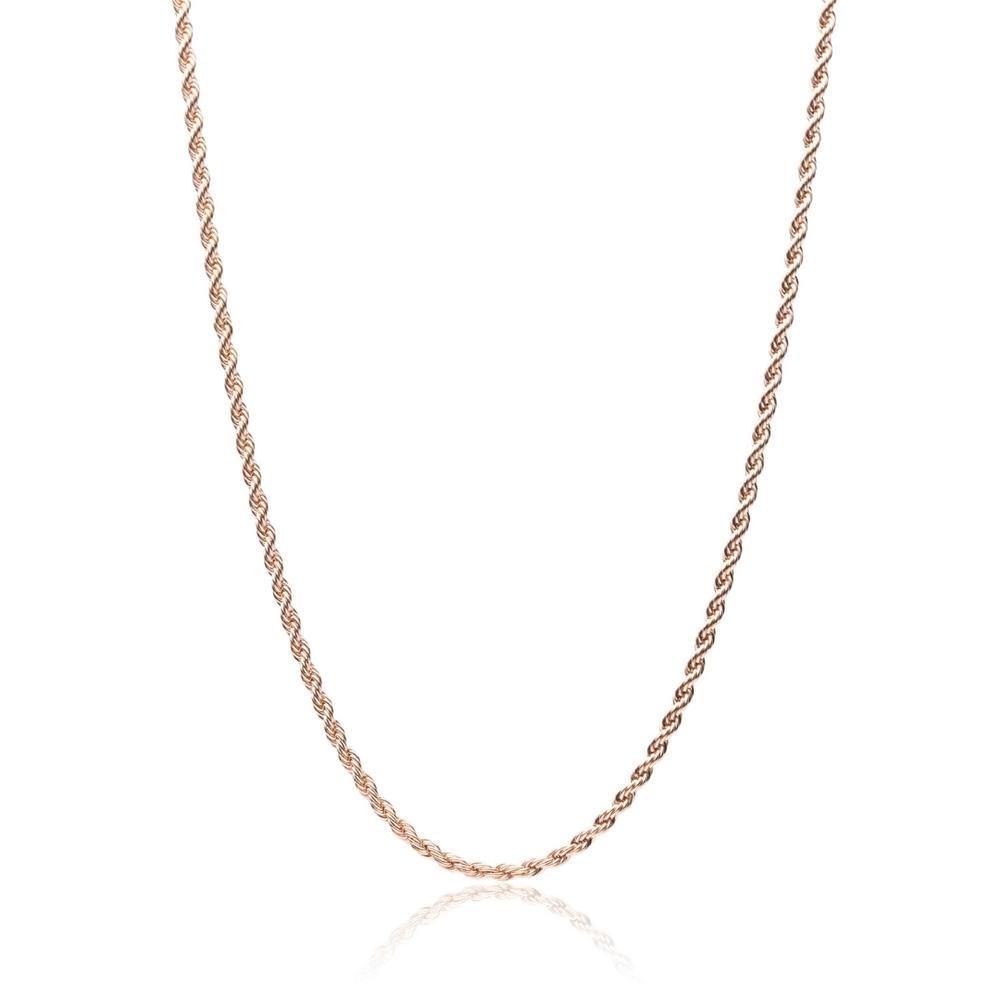 Rose Gold Rope Chain (3mm) - Drip Or Drown