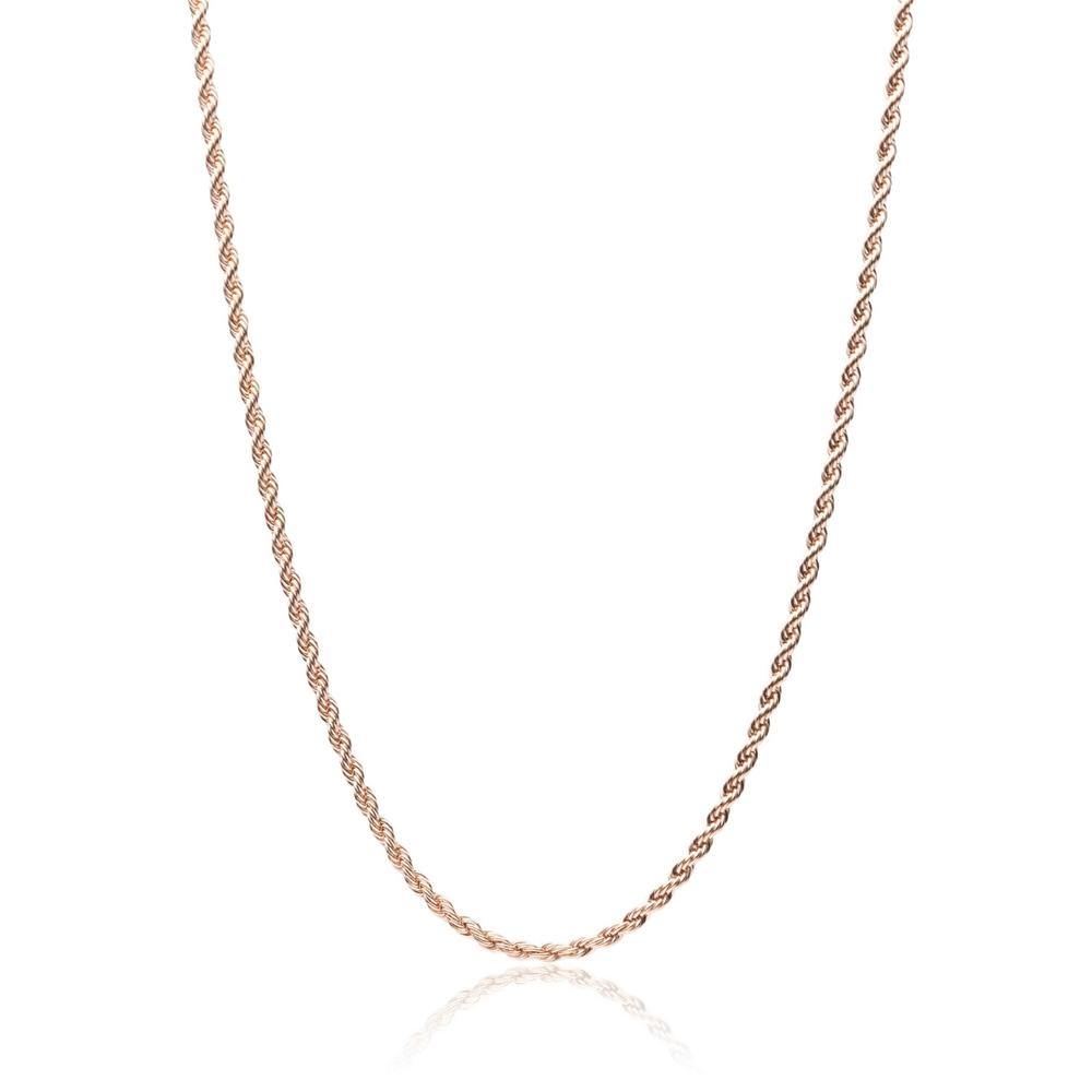 Rose Gold Rope Chain (3mm) - Drip Or Drown