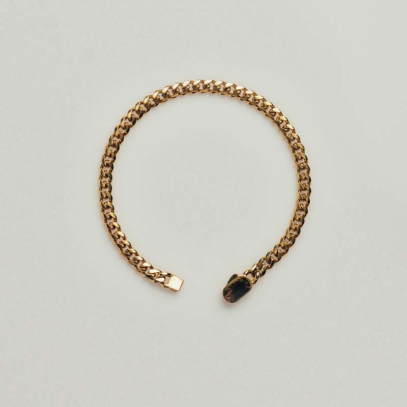 (FREE W/ $100+ ORDER) Gold Cuban Bracelet