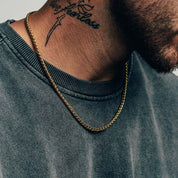 Gold Wheat Chain (4mm)