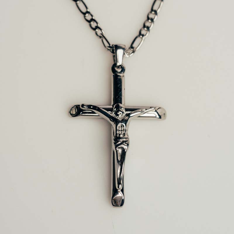 The Sacrifice + Rope Chain Set (Silver)