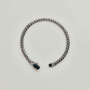 Silver Cuban Bracelet (5mm)