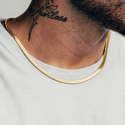 Ribbed Chain (Gold)