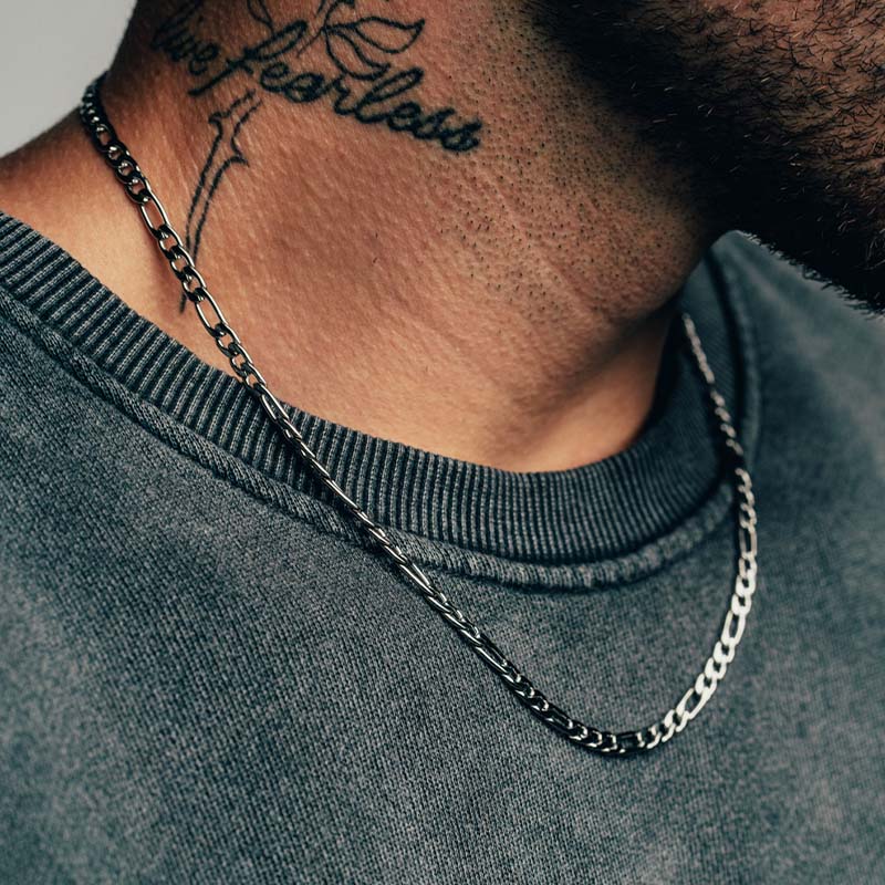 Silver Figaro Chain (5mm)