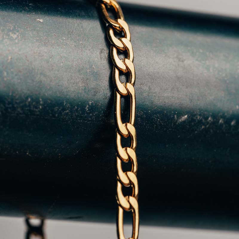 Gold Figaro Chain (5mm)
