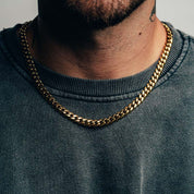 Signature Gold Cuban (8mm)
