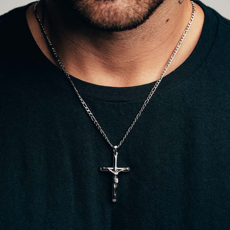 The Sacrifice + Rope Chain Set (Silver)