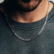 Silver Figaro Chain (5mm)