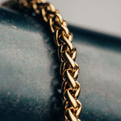 Gold Wheat Chain (4mm)