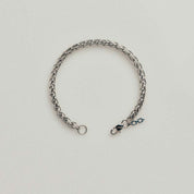 Silver Wheat Bracelet (5mm)